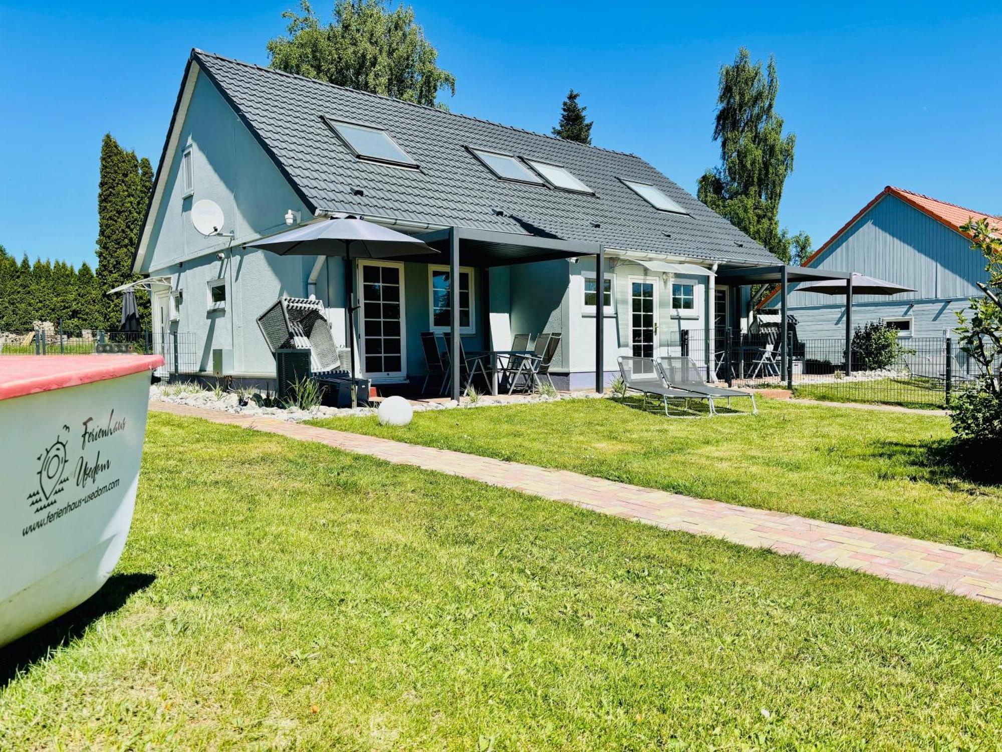 Ferienhaus Usedom Familie Stopp Haus 23 Lutow Exterior foto